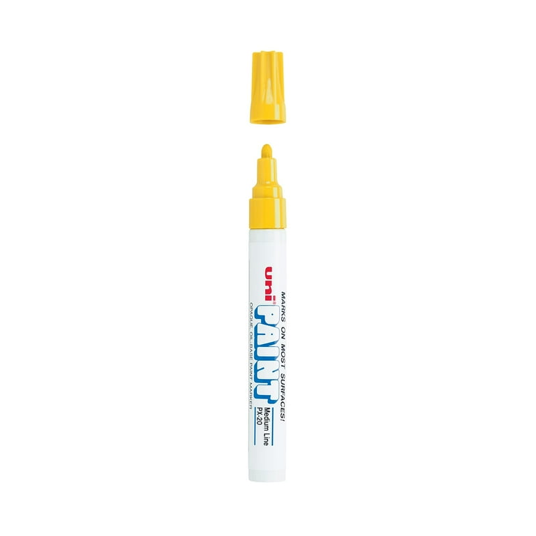 Bullet Point Uni Paint Marker Dozen White Bullet Point Uni Paint Marker Dozen White